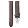 thumbnail image 2 of 24MM GENUINE LEATHER STRAP BAND DEPLOYMENT CLASP FOR FRANCK MULLER WATCH D/BROWN, 2 of 2