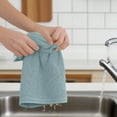 thumbnail image 4 of 1 PC Kitchen Dish Towel – Highly Absorbent Dishcloth for Washing Dishes, Cotton Kitchen Towel for Drying, Reusable Dish Rag for Kitchen & Home, 4 of 8