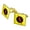 Gold, variant on The Flash Reverse Flash Logo Square Cufflink Set - Silver or Gold