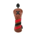 thumbnail image 2 of Cubierta para la cabeza de Golf Strade Fareast Limited Protector de palo de golf cuero PU negro, 2 of 8