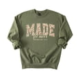 thumbnail image 7 of Made for More Sweatshirt for Women - Faith Inspirational Crewneck Religious Gift Army Green Sweatshirt Adult Small, 7 of 7