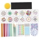 thumbnail image 4 of 42x Mandala Rock Dotting Set Mandala herramientas de pintura Plantillas Mandala Rock Painting Tool para dibujo de tela Decoración de, 4 of 8