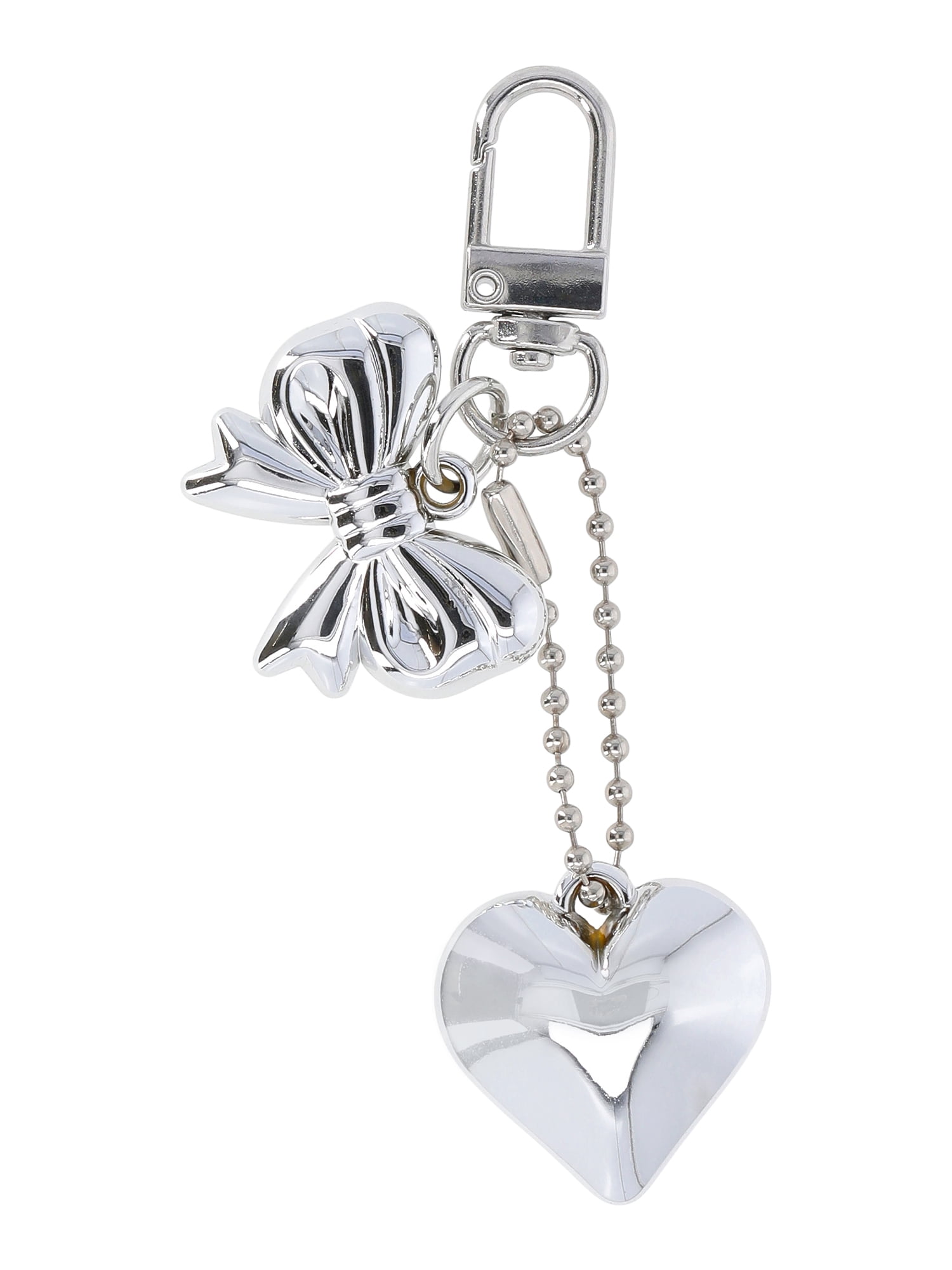 Weekend Academy Girls Heart Bow Keychain