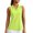 Fluorescent Green, variant on Domzest Womens Golf Polo Shirts V Neck Sleeveless Workout Tank Tops Collared Tennis Athletic Lightweight Running Shirt Wine XL