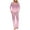 Pink#1, variant on Tnhcen Spring Long Sleeve Pajamas For Women Set Casual Sleepwear Outfits Loose Top And Pants Pjs Nightwear