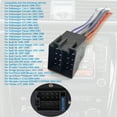thumbnail image 5 of Universal Male ISO Radio Wire Wiring Harness Adapter Connector Car Adaptor Plug for Volkswagen/Citroen/Audi, 5 of 8