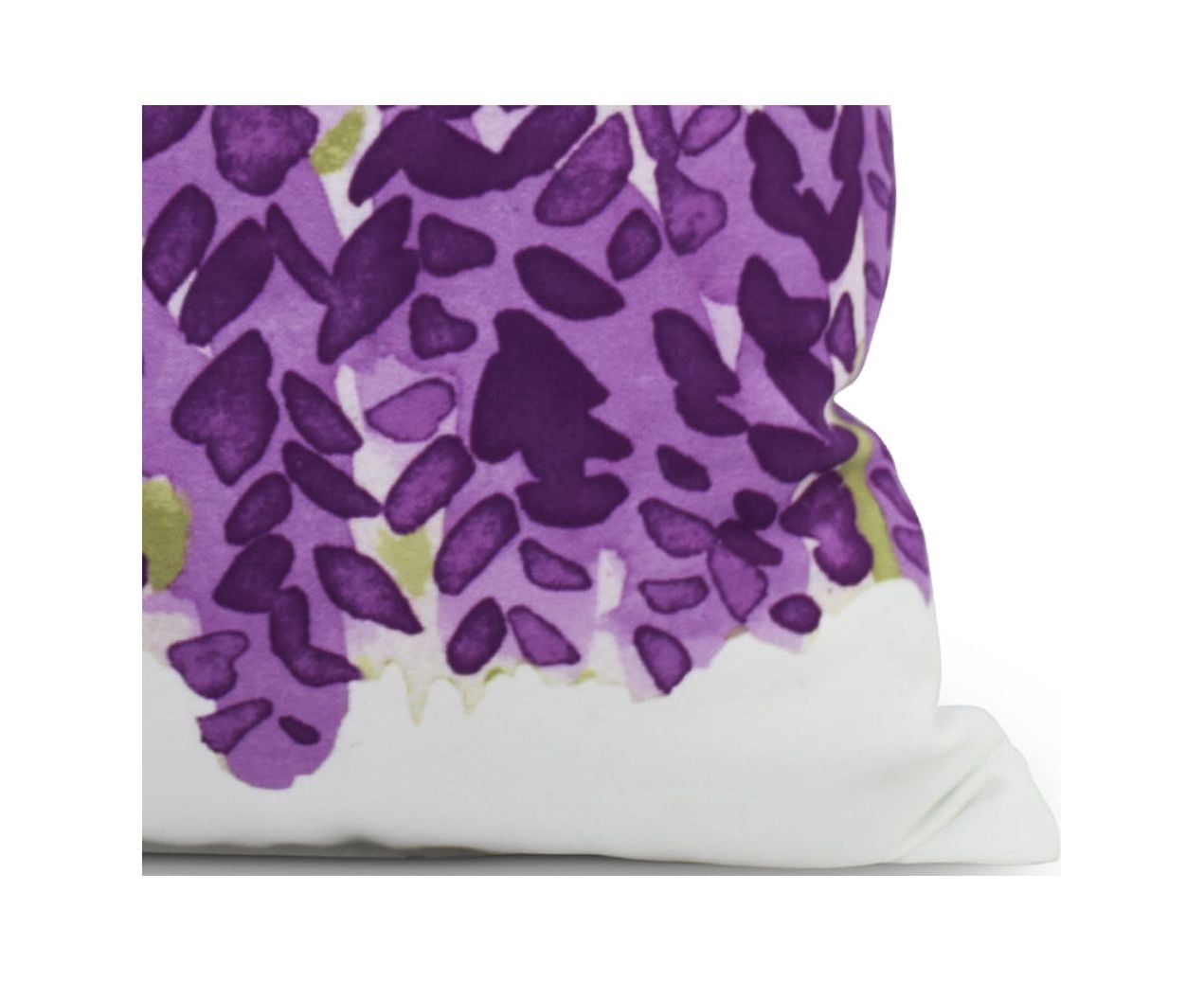 Simply Daisy's Flower Bell Bunch 16 inch Purple Decorative Floral Throw Pillow