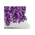 thumbnail image 2 of Simply Daisy's Flower Bell Bunch 26 inch Purple Decorative Floral Throw Pillow, 2 of 2