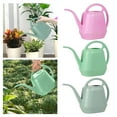 thumbnail image 4 of TAROFISH Indoor Plant Watering Can, Plastic Small Watering Can for Home Plants Garden Flowers, 1 Gallon,Green, 4 of 5