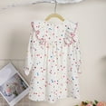 thumbnail image 2 of WEAIXIMIUNG Robe Pull pour Filles 10-12 Rouge Enfants Filles Automne Hiver Mode à Pois Imprimé Manches Longues Robe Vêtements Enfants 3-4 Ans, 2 of 5