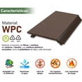 thumbnail image 4 of Panel Decorativo Tipo Liso Jauz Improvement 3 pz WPC Color Madera Rosa 96x14.8cm Cubre 0.4292mt2, 4 of 4