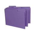 thumbnail image 1 of Smead - File pocket - for Letter - tabbed - purple (pack of 100), 1 of 5