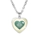 thumbnail image 1 of Teissuly 1Pcs Heart Pendant Necklace Engraved with MOM Mother Plot Gift Love Accessories Teissuly WER202401220371, 1 of 3
