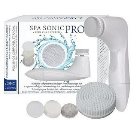 Item Spa Sonic Pro 8-piece Facial Cleansing System,