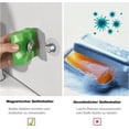 thumbnail image 3 of Set de Jabonera Magnética con Ventosa - Jabonera Magnética de Pared para Ducha - Soporte de Pared de Acero Inoxidable sin Taladrar Baño Cocina WC ER, 3 of 5
