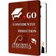 thumbnail image 1 of Tarjeta de graduación para ella con sobre. Tarjeta de regalo de graduación inspiradora para graduados. Regalo divertido y empoderador: ve con confianza hacia tus sueños., 1 of 6