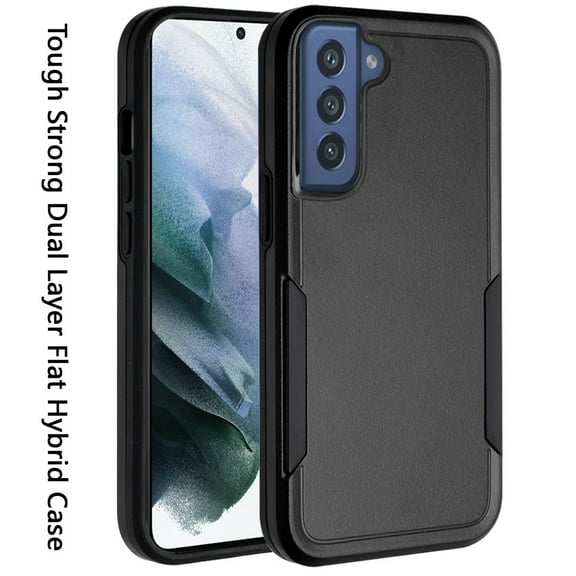 For Samsung Galaxy S22 Ultra Heavy Duty Shockproof Dual Layer Drop Protection Hybrid Rugged Rubber Armor Defend Cover ,Xpm Phone Case [ Black ]