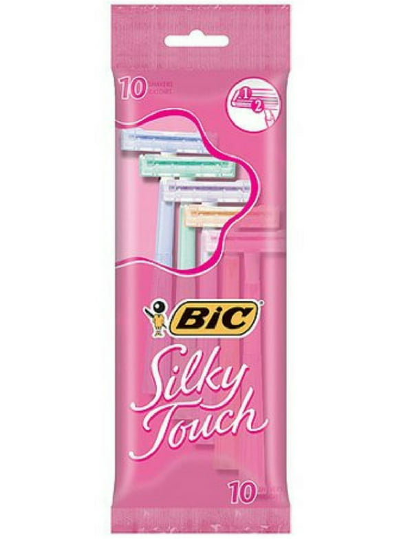 Bic Twin Select Silky Touch Shavers 10 Each (Pack of 2)