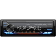 JVC KD-X470BHS Single-Din in-Dash Digital Media Receiver with Bluetooth, Built-in Smart Voice Assistant, and SiriusXM Ready