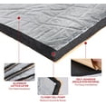 thumbnail image 2 of 5/8 Inch Thick Heat-Resistant Sound Deadening Mat 15 mm Closed Cell Foam Car Bonnet Heat&Noise Insulation Dampening (40"W), 2 of 8