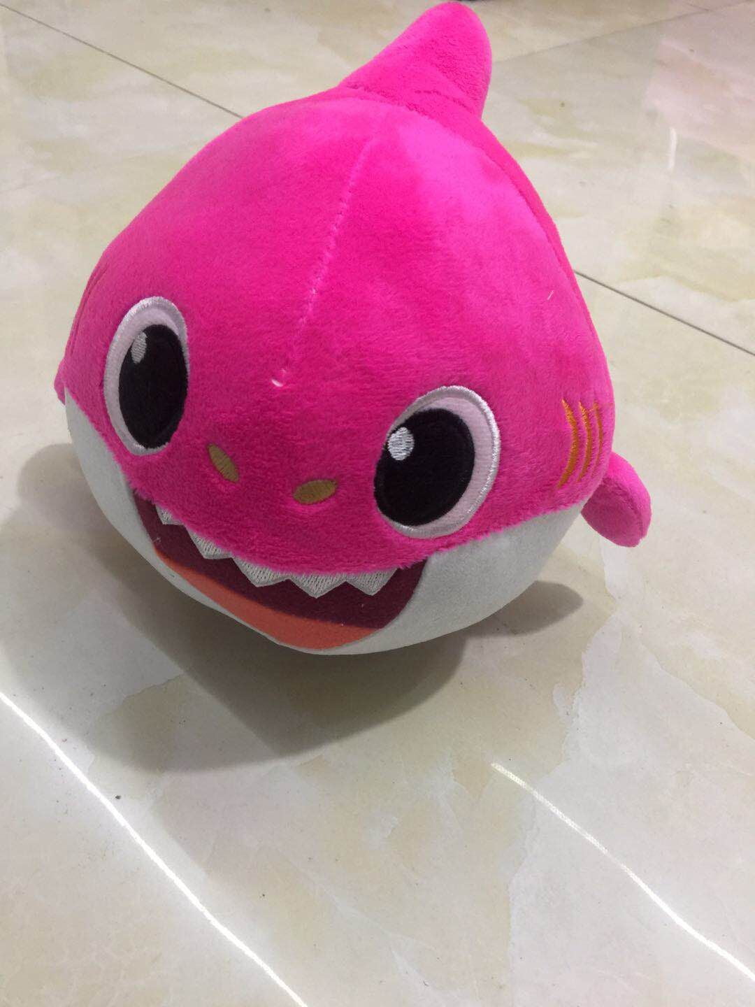 baby shark singing plush toy