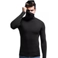 thumbnail image 1 of Playera Slim Fit Hombre Caballero Cuello Tortuga Camisa, 1 of 8