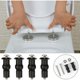 thumbnail image 5 of Fixation Universelle Siège Toilette Charnières De Fixation Caoutchouc Cheville Couvercle Toilette Abattant WC Vis Fixe Charnières Siège Toilette Boulons d'Écrous Couvercle Pièces Réparation Toilette esquí esquí Gafas de esquí, 5 of 5