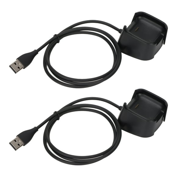 Sonew 2Pcs Charger USB Charging Cable Dock Stand For Versa 2 Health And Fitness Smartwatch,Charging Cable Dock Stand For Versa 2,USB Charger For Versa 2