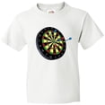 thumbnail image 3 of Inktastic Dart Board Youth T-Shirt, 3 of 5