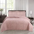thumbnail image 1 of Colcha de algodón de 3 piezas para cama, cubierta de cama con bordado de flores, colchas dobles y cubrecamas, juego de edredón de verano, cobertor de colchón, 1 of 5