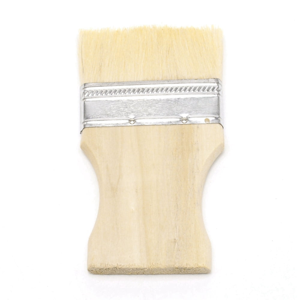Iron & Wool Paint Brush with Pine Wood Handle BurlyWood 133x71x10.5mm