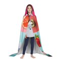 thumbnail image 3 of Honeii Colorful Dog Cat Collage Print Poncho Cape, Cloak Coat, Snuggly Hooded Wearable Blanket, Hooded Cape For Teenagers,Halloween Costumes-Large, 3 of 7