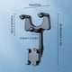 thumbnail image 5 of Seitruly Soporte de teléfono giratorio para espejo retrovisor de coche, soporte Universal retráctil para automóvil, soporte ajustable de plástico ABS Videojuegos y accesorios, 5 of 6