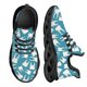thumbnail image 1 of Zapatos casuales para mujer, zapatillas de dentista, zapatos planos de verano con estampado de dientes, zapatos de malla para mujer, 1 of 6