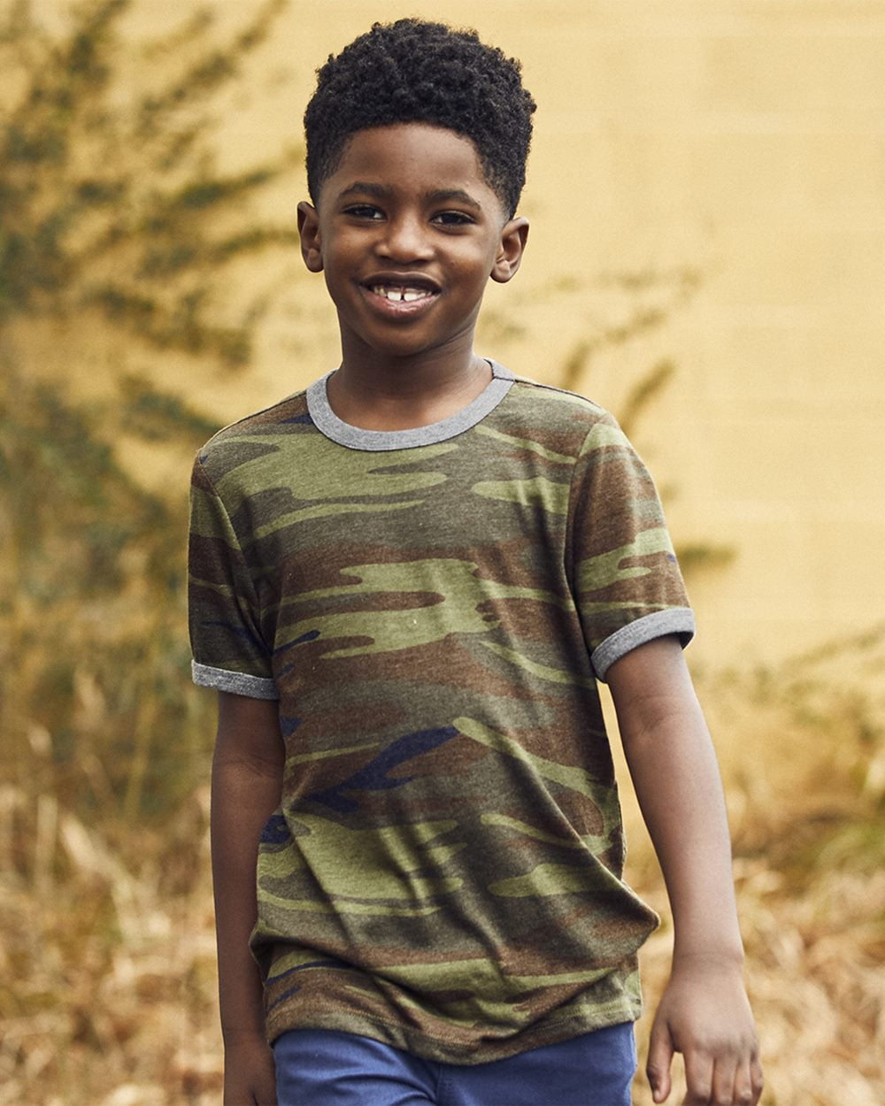 Youth Vintage Jersey Keeper Ringer Tee 