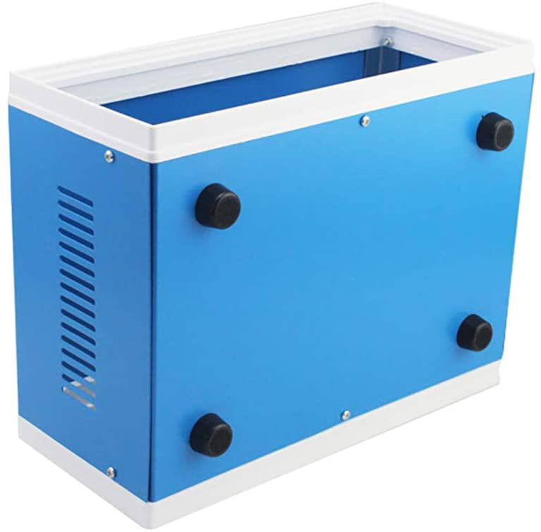 250x190x110mm Blue Metal Electronic Enclosures DIY Power Junction Box 
