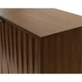 thumbnail image 5 of Mid-century Modern Wood Console/Credenza  Office Console  Accent Credenza  Brown, 5 of 10
