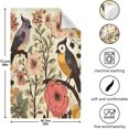 thumbnail image 3 of Coolnut 6 Pack Wild Birds Kitchen Towels Highly Absorbent, Super Soft Dishcloths 18 x 28 Inches Reusable Quick Drying Tea Towels Set for Home,Kitchen Decor Wash cloth, 3 of 7