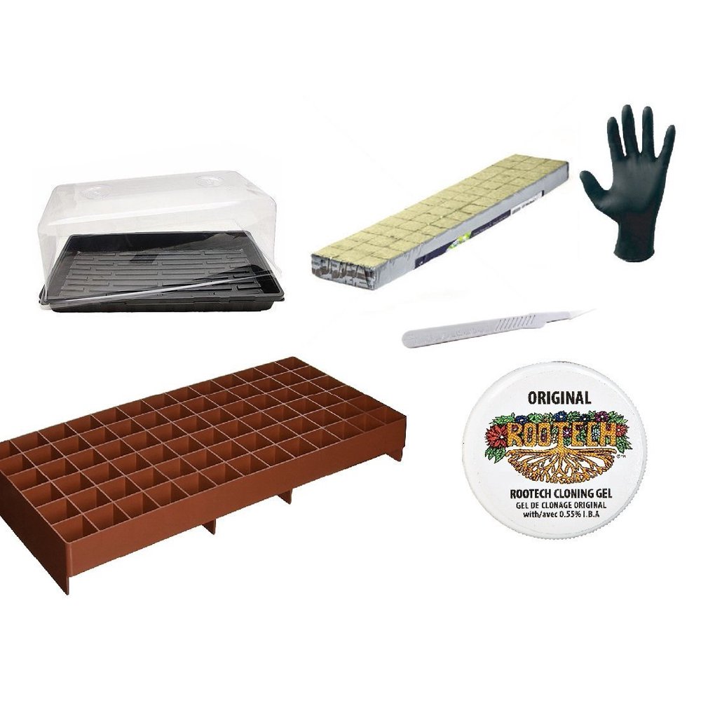 Advanced Cloning Kit 7 " Mondi Dome with Vents and 10"x20" Mondi Tray