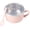 Pink, variant on 1 Pc Portable Soup Mug with Lid & Handle, Stainless Steel Inner Bowl with Spoon, Microwave Ramen Bowl, Insulated Noodle Bowl for Ramen Noodle Soup Porridge Cereal Oats Coffee, 5.51"x3.74", Pink