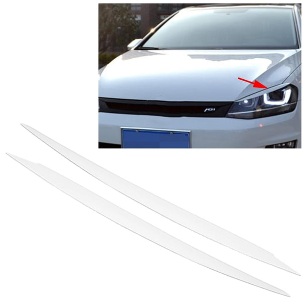 Embellecedor de cejas para faros delanteros, un par de embellecedores de cejas para faros delanteros, embellecedor de cejas para faros delanteros, diseño personalizado