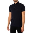 thumbnail image 2 of Tommy Hilfiger Essential Interlock Slim Polo Shirt, Blue, 2 of 6