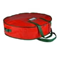 thumbnail image 2 of Organizador de bolsa de Almacenamiento perfecl Bolsa de corona Artificial impermeable roja con cremallera 30 pulgadas, 2 of 8