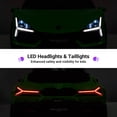 thumbnail image 6 of Track Seven 24V 2-Seater Ride on Car, Licensed Lamborghini Revuelto Electric Car with Remote Control, Music, LED Lights, Key Start, Spring Suspension, Max Speed 4.3mph, 24V Ride on Toy Car, Green, 6 of 10