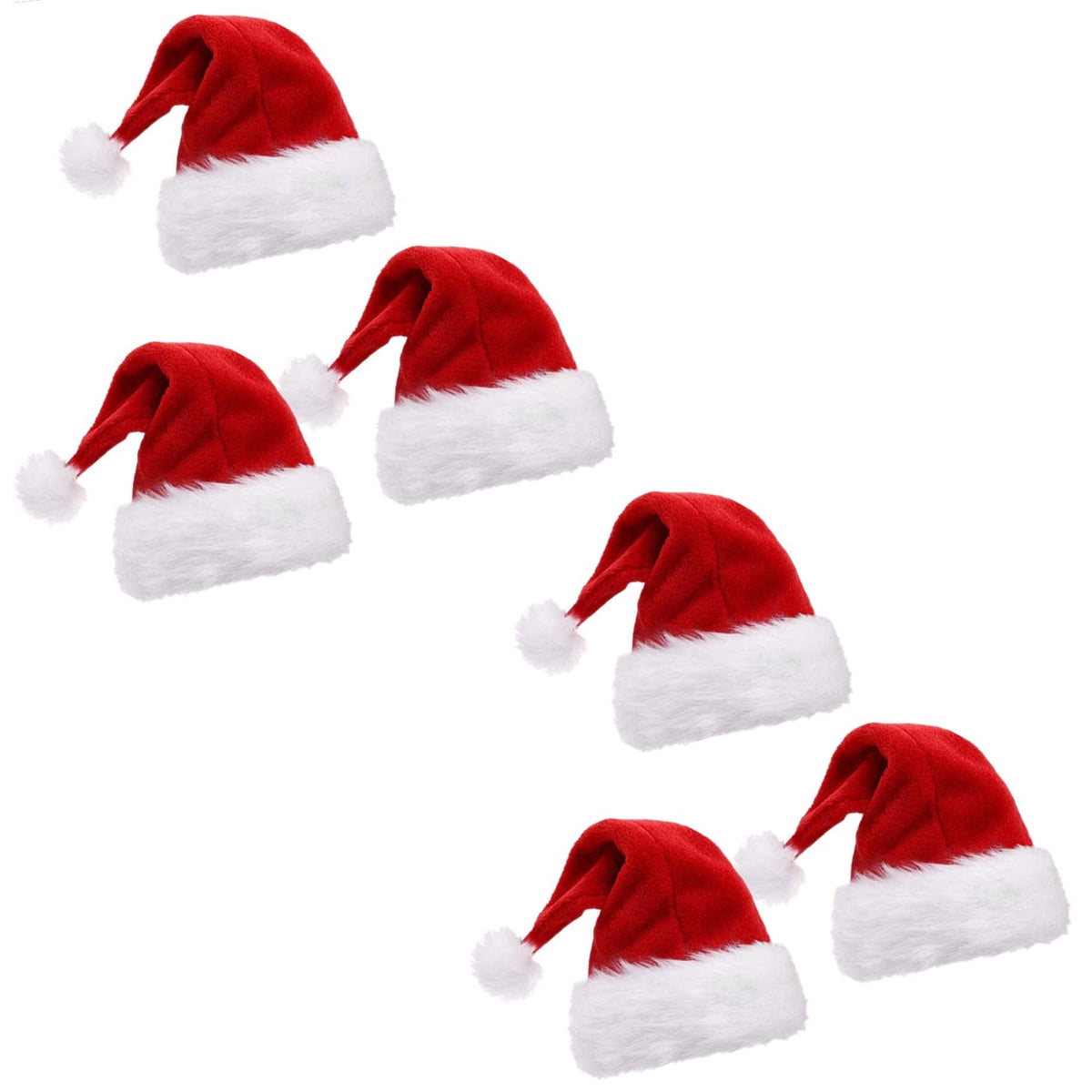 Christmas Hats Santa Hats for Adults Unisex Santa Claus Hat Xmas Holiday  Party Hat | Walmart Canada