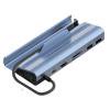 thumbnail image 1 of Estación de acoplamiento PD3.0 USB Game Holder Base 4K para Steam Deck (gris V254-8 en 1), 1 of 3