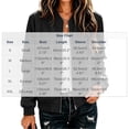 thumbnail image 3 of Enjoytime Fall Jackets for Women Stand Collar Zip Up Bomber Jackets Trendy Lightweight Casual Long Sleeve Outerwear, 3 of 7