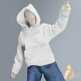 thumbnail image 4 of 2 uds moda 1:12 suéter con capucha en miniatura, figuras de acción femeninas de 6 pulgadas ropa de , accesorio para vestir muñecas, 4 of 7
