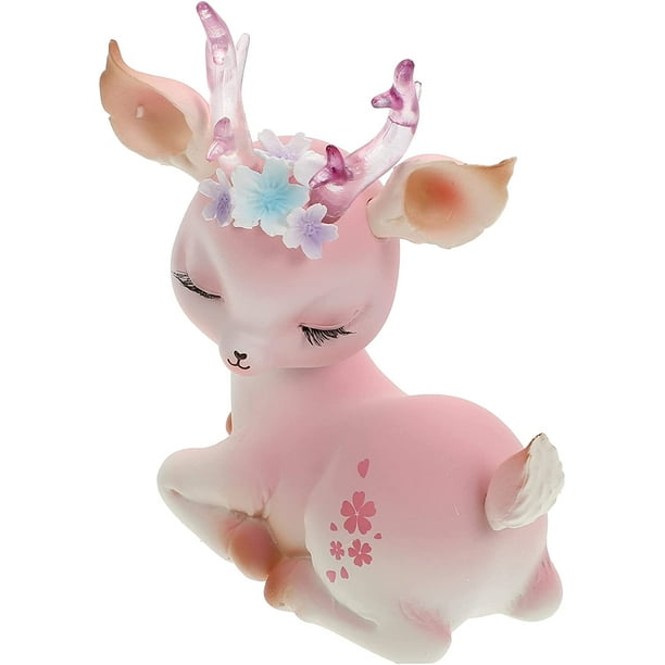 Cake topper biche. Cake topper faon pour décoration de gâteau. Biche