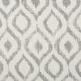 thumbnail image 5 of ZXNYH  Mid Century Boho Fabric Ottoman, Charcoal Cat Eye Pattern, 5 of 8